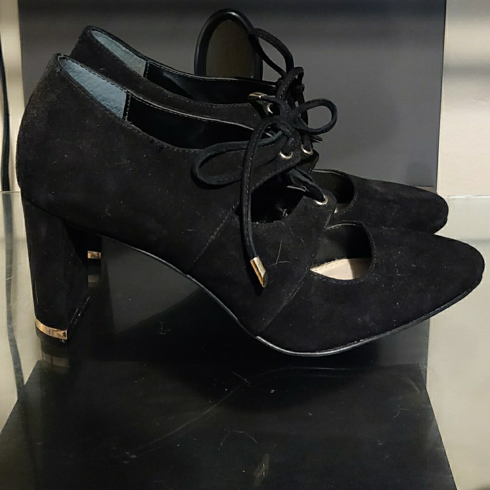 Black heels